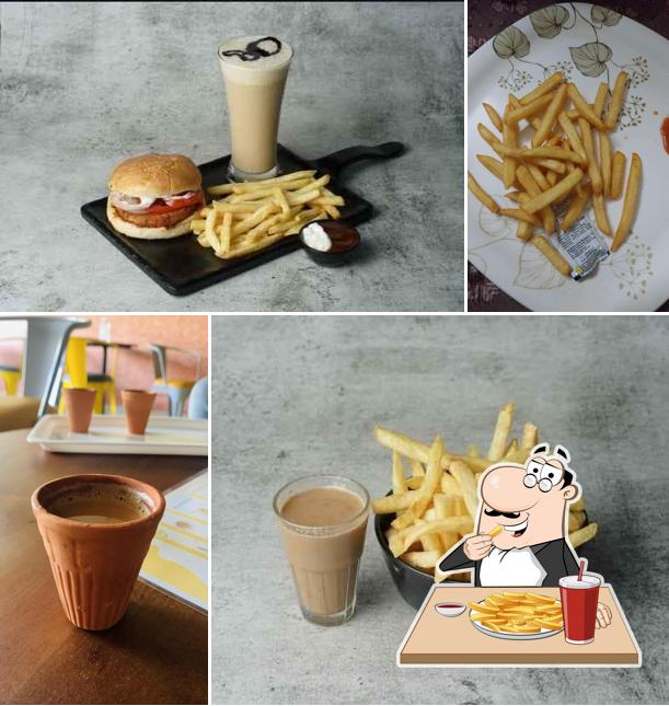 French fries at Tealogy Cafe Sonari