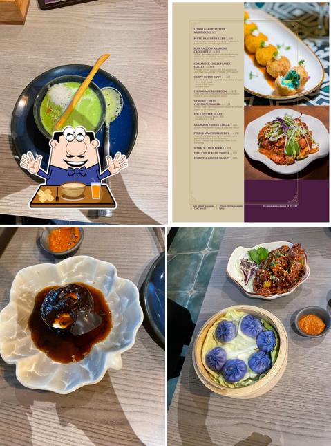 Food at Thyme & Whisk Fine Dine Vegetarian Restaurant