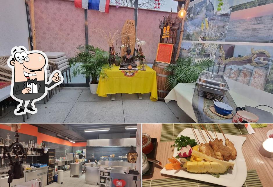 Restaurant Thai Country si caratterizza per la interni e cibo
