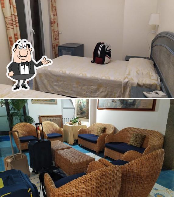 Gli interni di Hotel Terme Zi Carmela