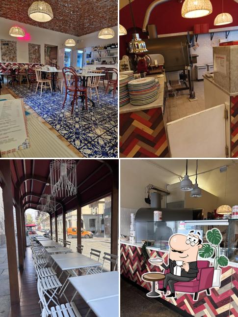 Dai un'occhiata agli interni di Pizzium