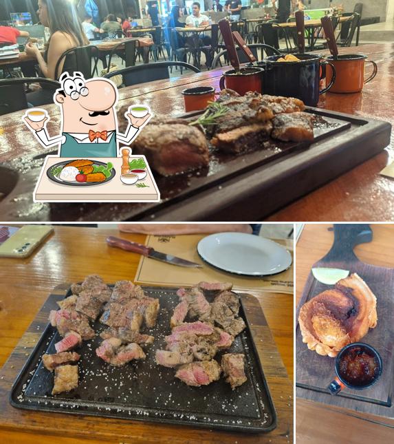 Platos en Rancho Parrilla