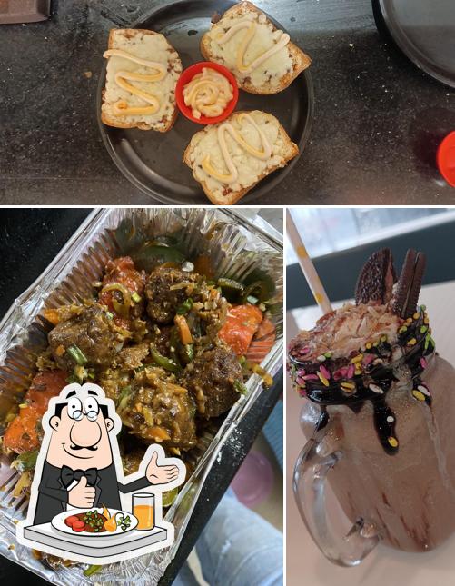 Meals at Crazyy Delight Cafe