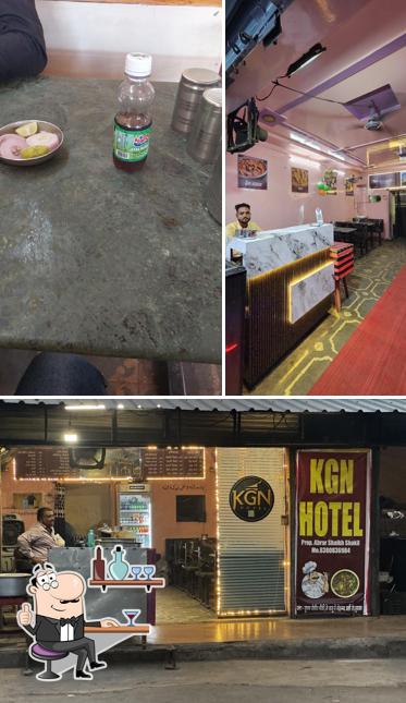 The interior of HOTEL K G N