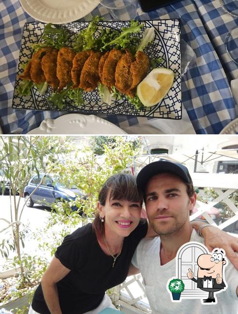 Gli esterni di Le sorelle bandiera (love cooking)