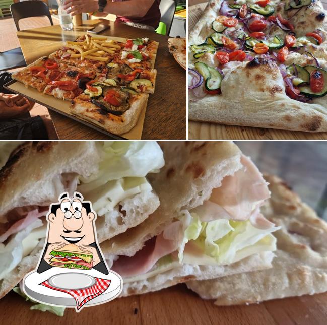 Club sandwich al Pizzeria al taglio smeralda