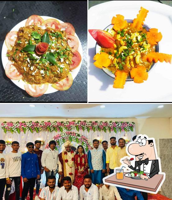 The restaurant's food and wedding