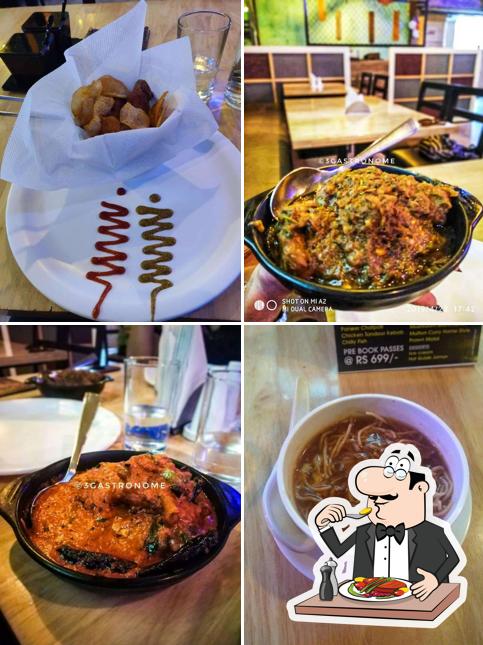 Food at SMOG Resto Cafe