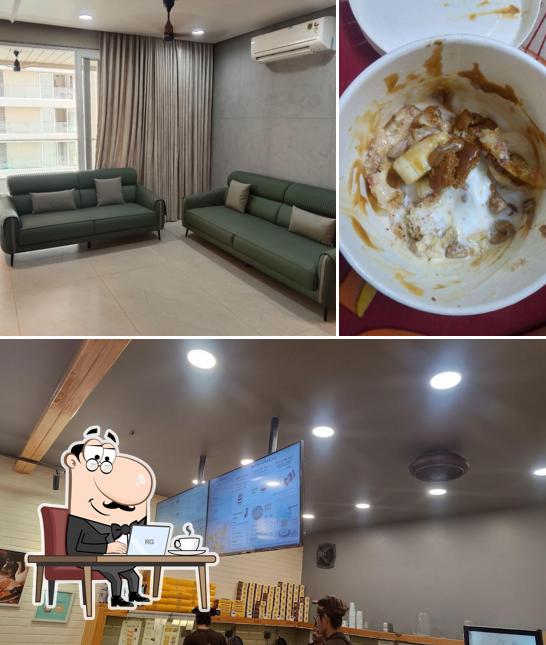 The interior of The Belgian Waffle Co