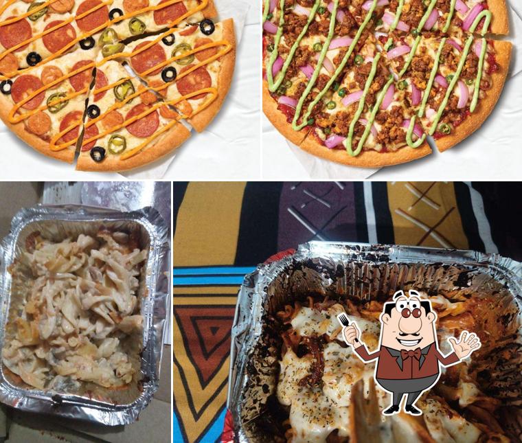 Food at Pizza Hut Amolak Towers, Solan