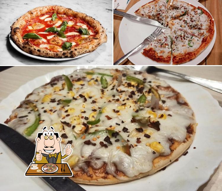 Pick different kinds of pizza