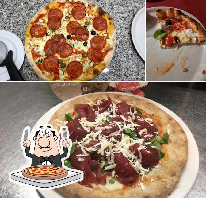 Ordina tra le molte varianti di pizza