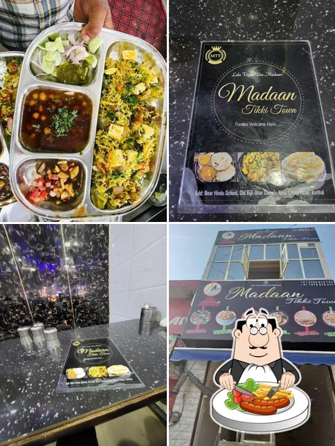 Food at Madaan tikki town