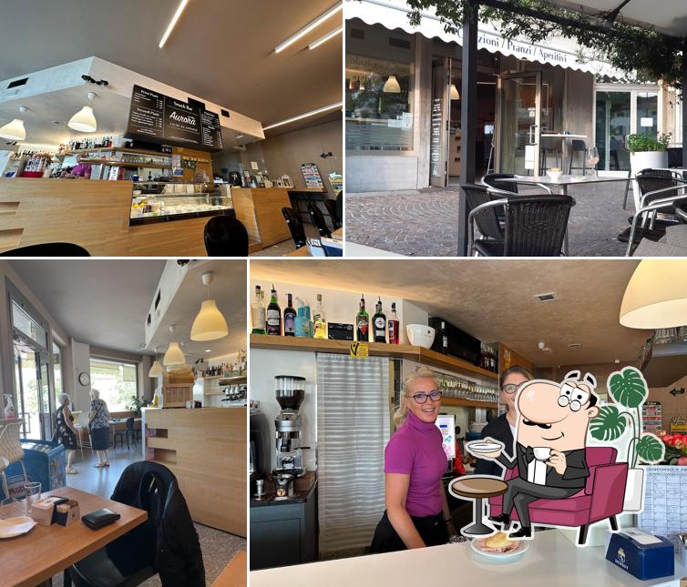 Gli interni di Snack Bar Aurora