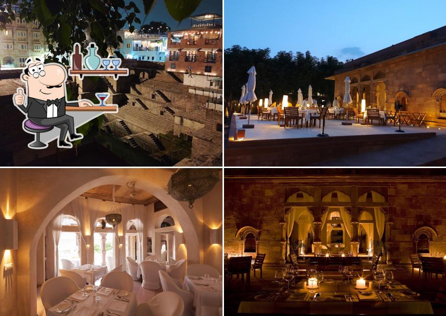 The interior of The Baradari - RAAS Jodhpur