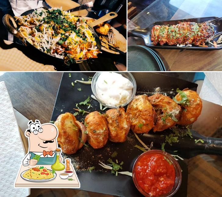 Food at Urban Turban Bistro