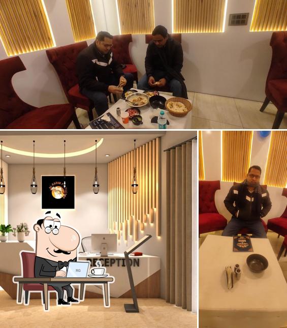 The interior of Al-Karim Restaurant