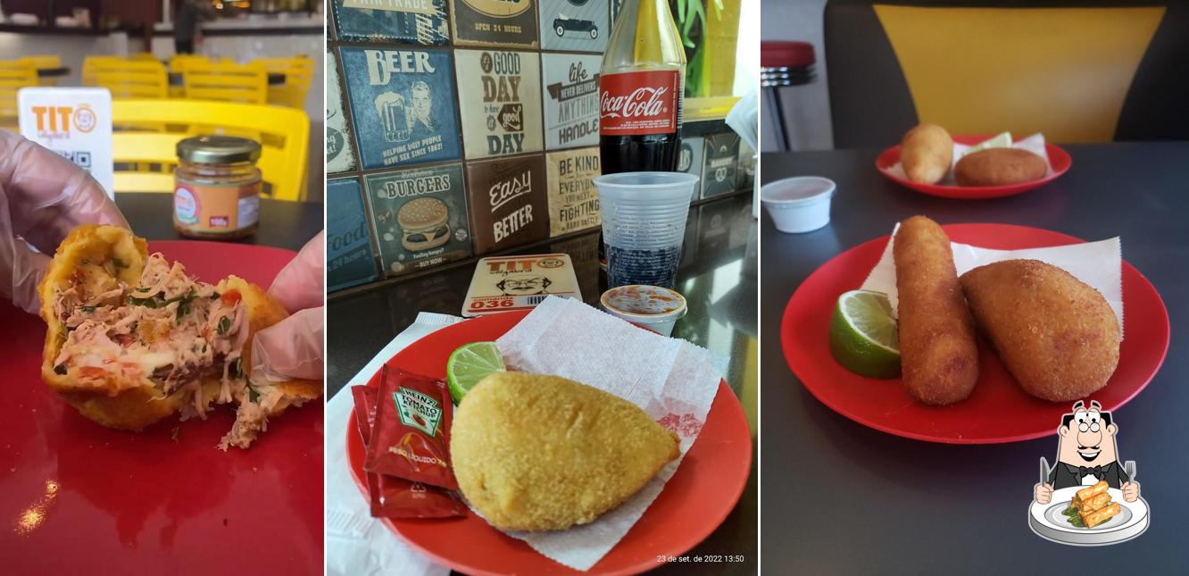 Rolinho primavera em Titô Salgaderia