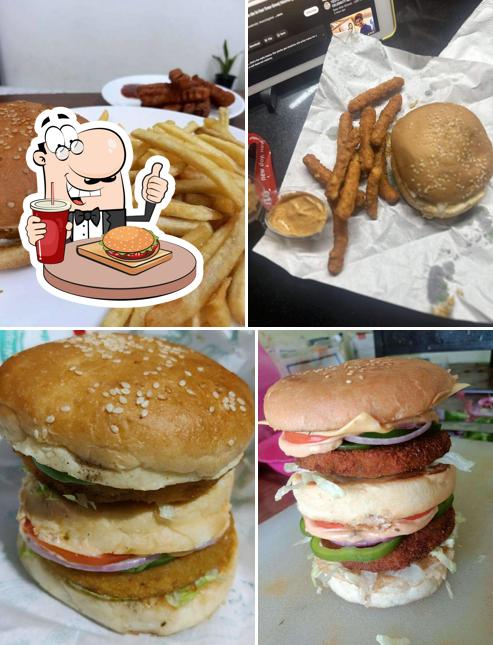 Order one of the burgers offered by DacDenil's Burger