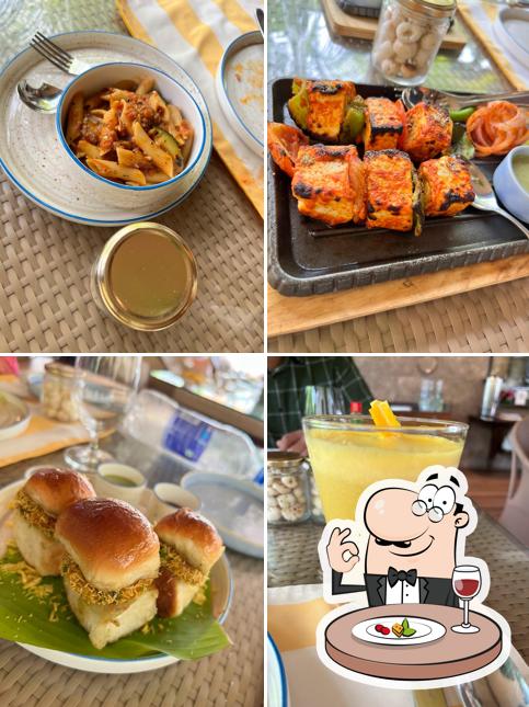 Food at Lattitude restaurant