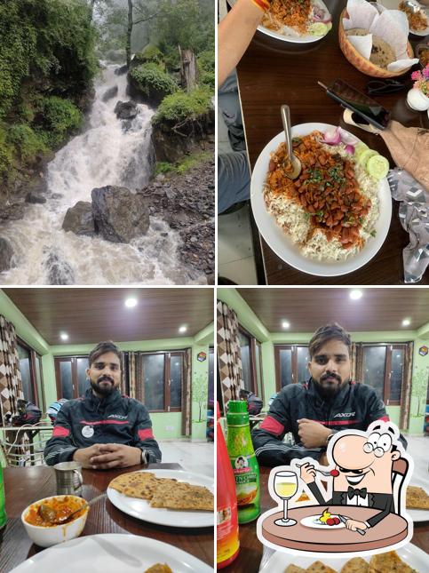 Food at Snow Peak Cafe and Camps