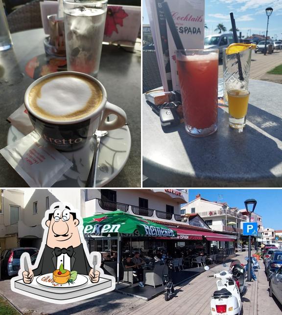 Guarda la immagine che mostra la cibo e esterno di Espada