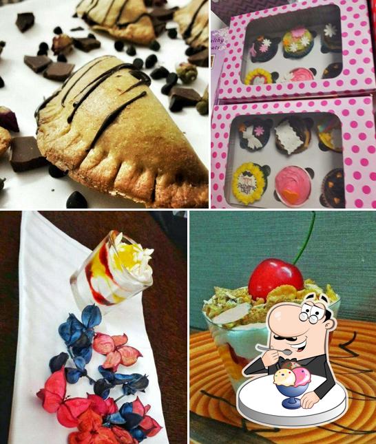 Healthy Treats serves a number of sweet dishes