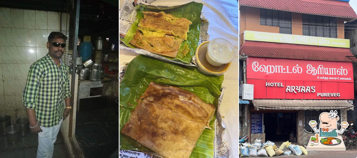 Food at Hotel Aryaas