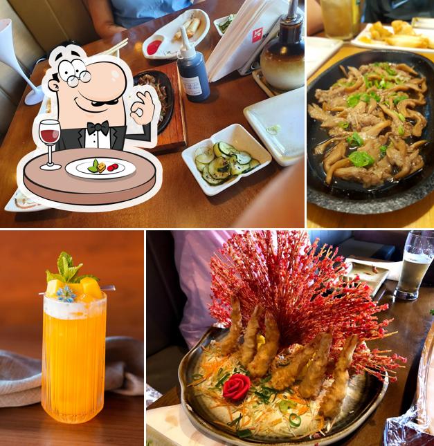 Platos en Katori Sushi Campinas