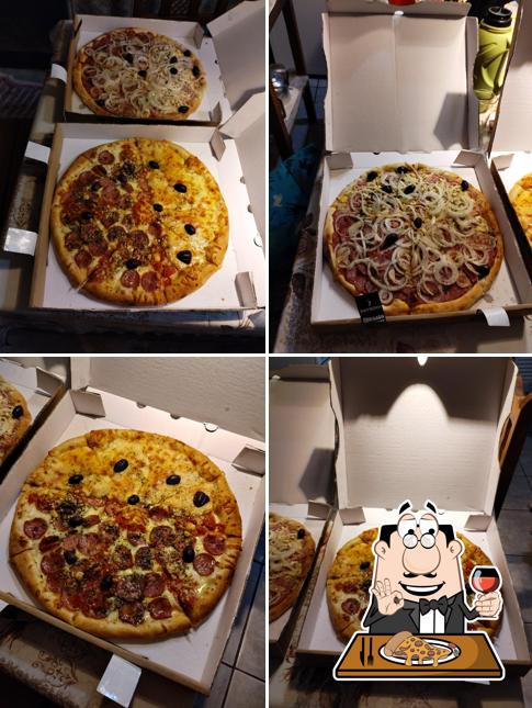 Consiga diversos variedades de pizza