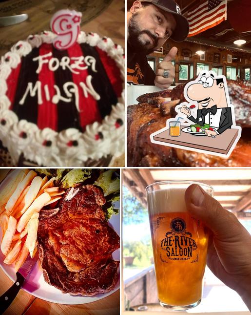 Mousse al cioccolato al The River Saloon