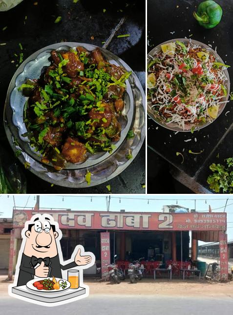 Among different things one can find food and exterior at Yadav Dhaba 2 Galla Mandi