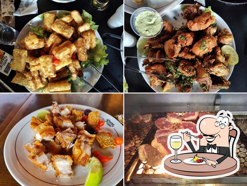 Platos en Restaurante Brasa de Ouro