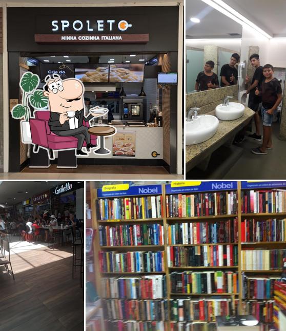 Veja imagens do interior do Spoleto Floripa Shopping