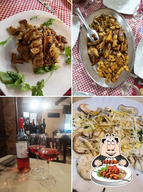 Platti al Trattoria Da Rosa