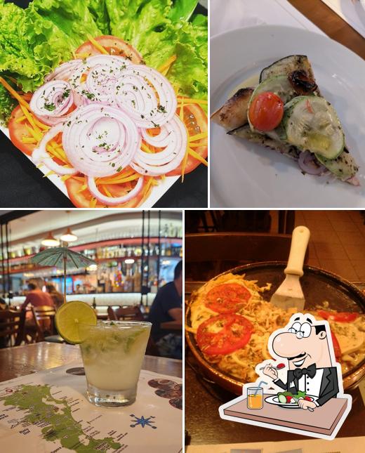 Comida em Pizzaria e Restaurante Terezas