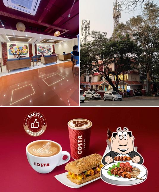 Food at Costa Coffee