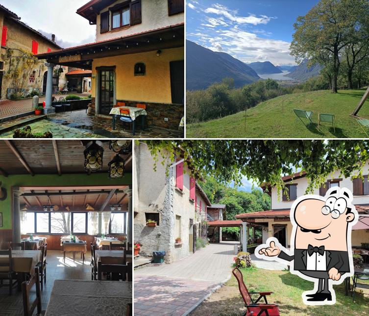 Dai un'occhiata agli interni di Crotto Mirabel