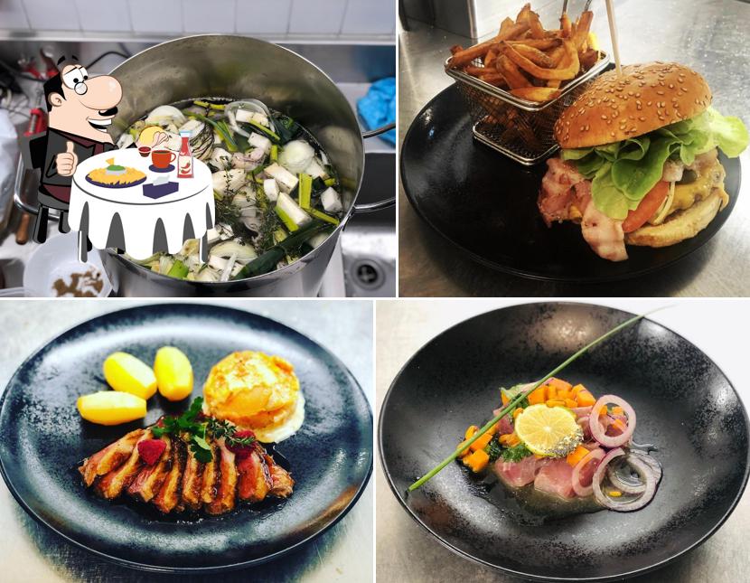 Prenditi un hamburger a Auberge de Perly