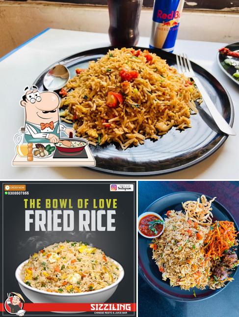 Fried rice at Sizziling Chinese Resto and Juice Bar + More