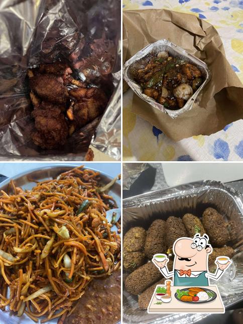 Food at The tent house
