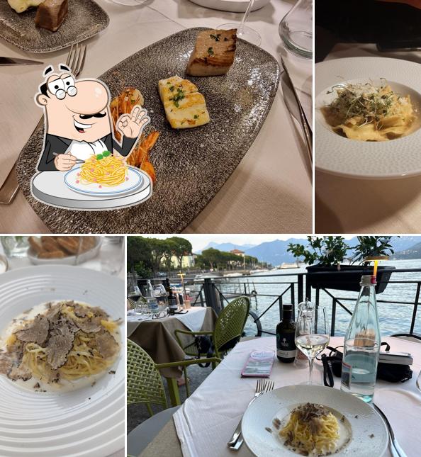 Spaghetti alla carbonara al Ristorante Lago