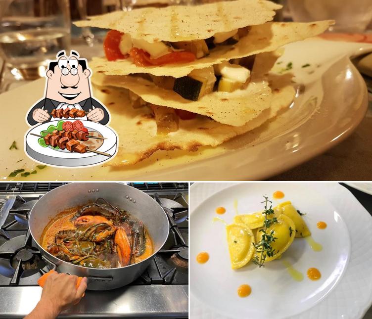 Cibo al Ristorante il chicco di grano