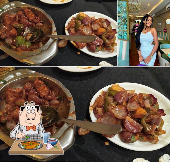 Chicken wings at Taj Bar & Restaurant