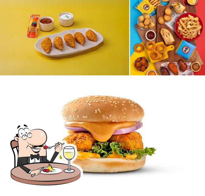 Food at Burger Singh