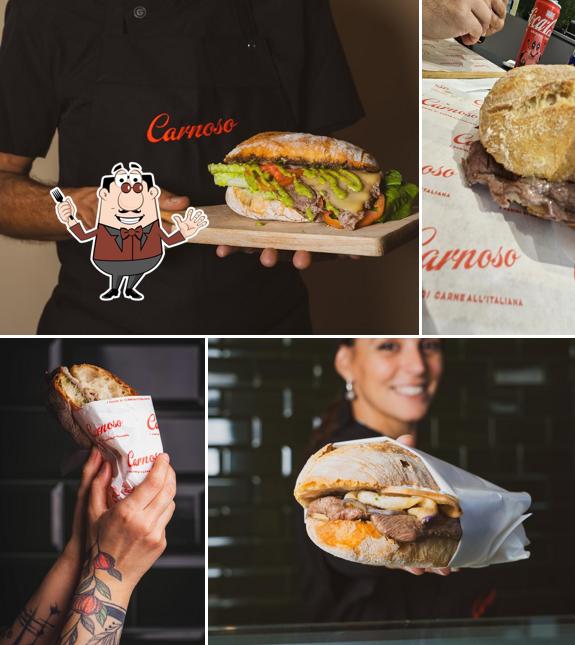 Panino con maiale stirato al Carnoso - I panini di carne all'Italiana