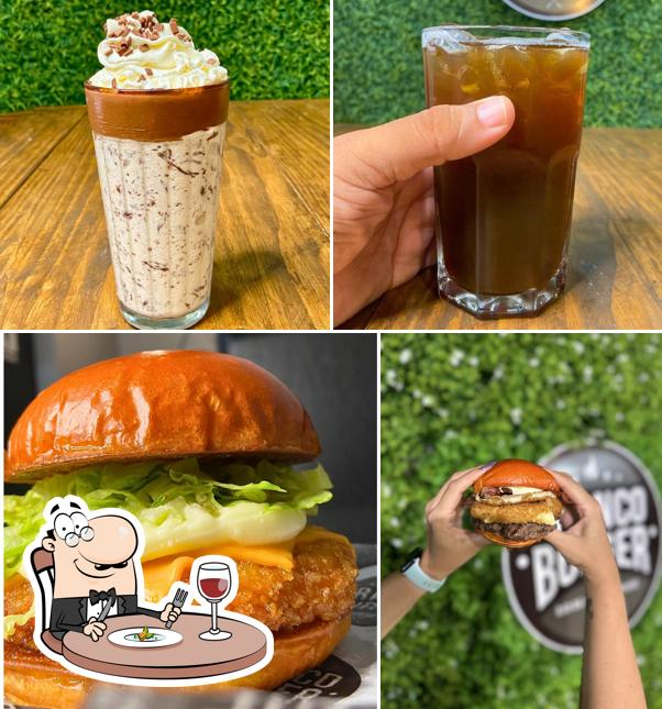 Mousse de chocolate em Franco Burger