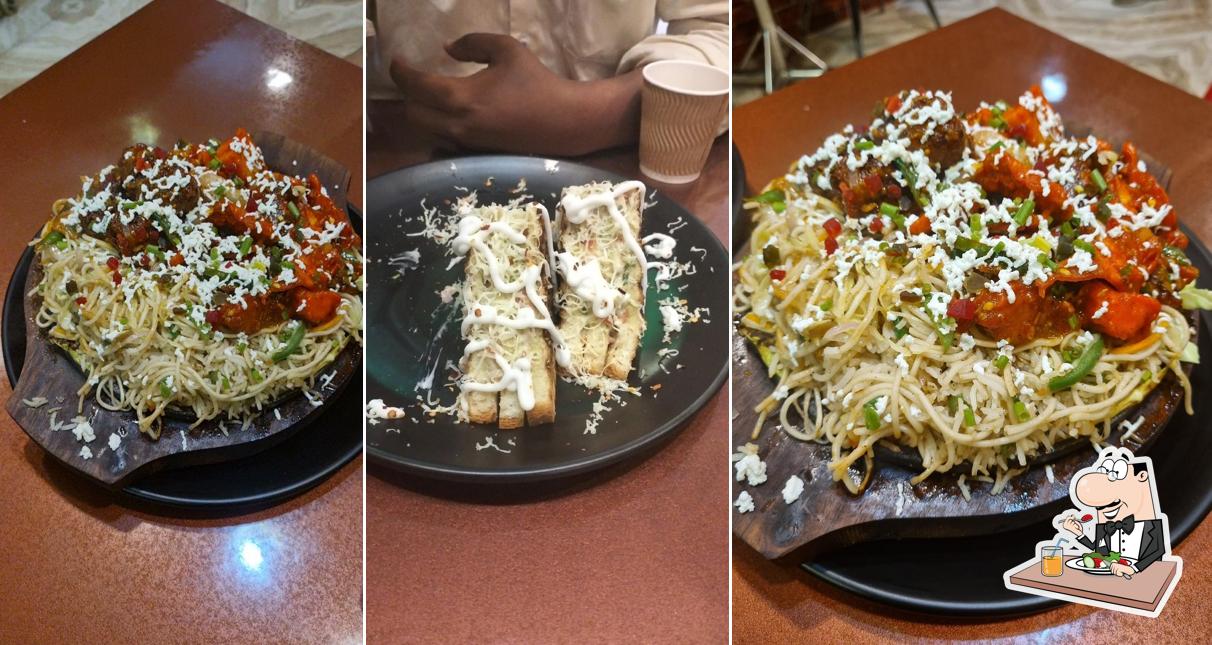 Food at GupShup Cafe