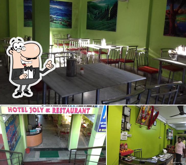 The interior of Hotel Joly & Restaurant