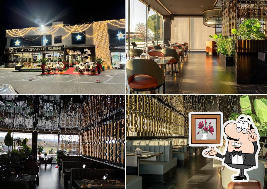 Gli interni di Issho Asian Fusion Castelfiorentino